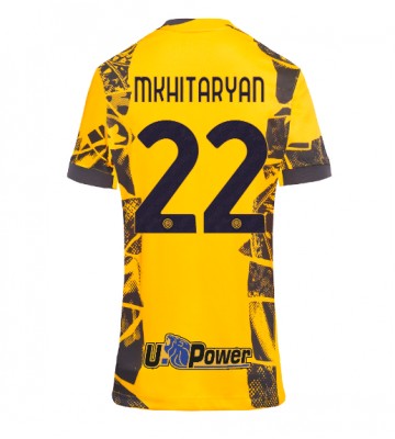 Inter Milan Henrikh Mkhitaryan #22 Replika Tredjetrøje Dame 2024-25 Kortærmet